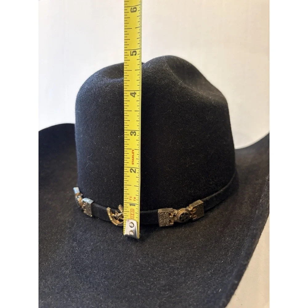 Bullhide by Montecarlo Wool Cowboy Hat El Disobediente Black 0568BL
